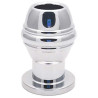 Generique Plug Tunnel Alu Mini Hollow M 6 x 4.5 cm - Diamètre 2.5cm